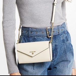 RARE VINTAGE NWT Michael Kors Jet Set Travel Small Shoulder Flap Crossbody Purse